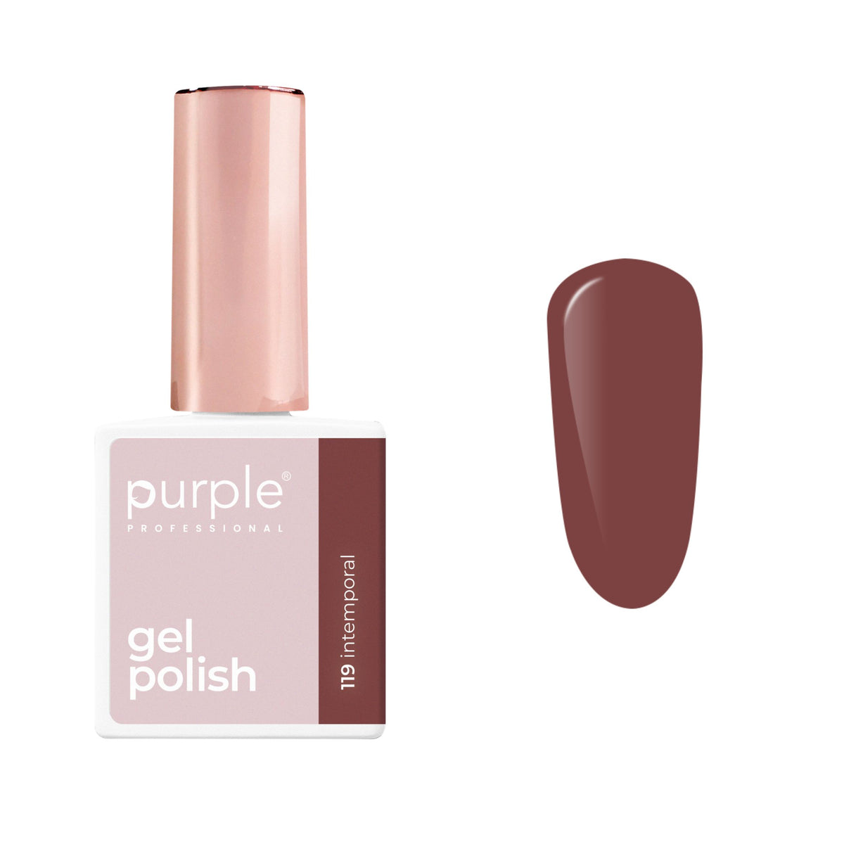MORADO - Esmalte Semipermanente Marrones 10ml (Nuevo Envase)