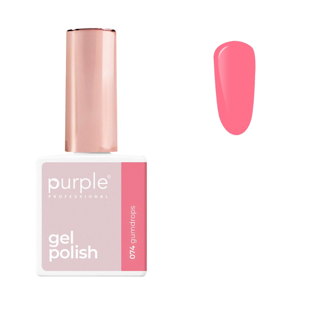 PURPLE - Verniz Gel Rosas 10ml (Nova Embalagem)