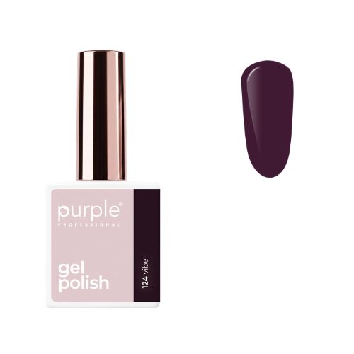 PURPLE - Violet Gel Nail Polish 10ml (New Packaging)