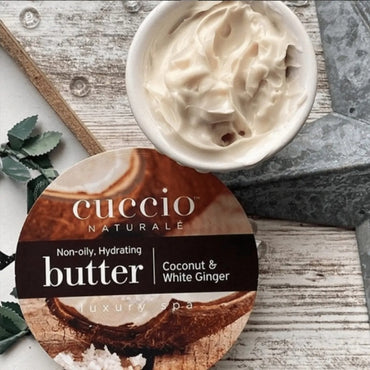 CUCCIO – Manteiga Hidratante Butter Coconut & White Ginger 226g- Cuccio (3313)