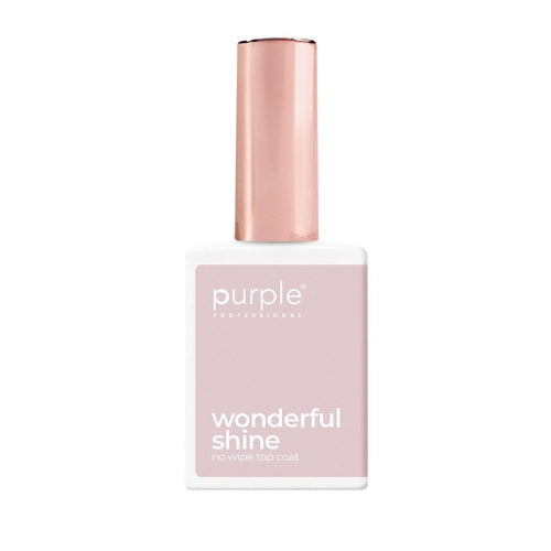 PURPLE - Wonderful Shine Top Coat No Wipe 15ml - P2450