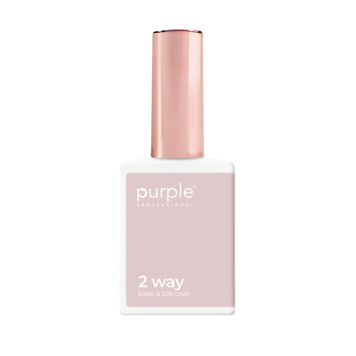 PURPLE - Base & Top Coat 2 Way 15ml - P2405
