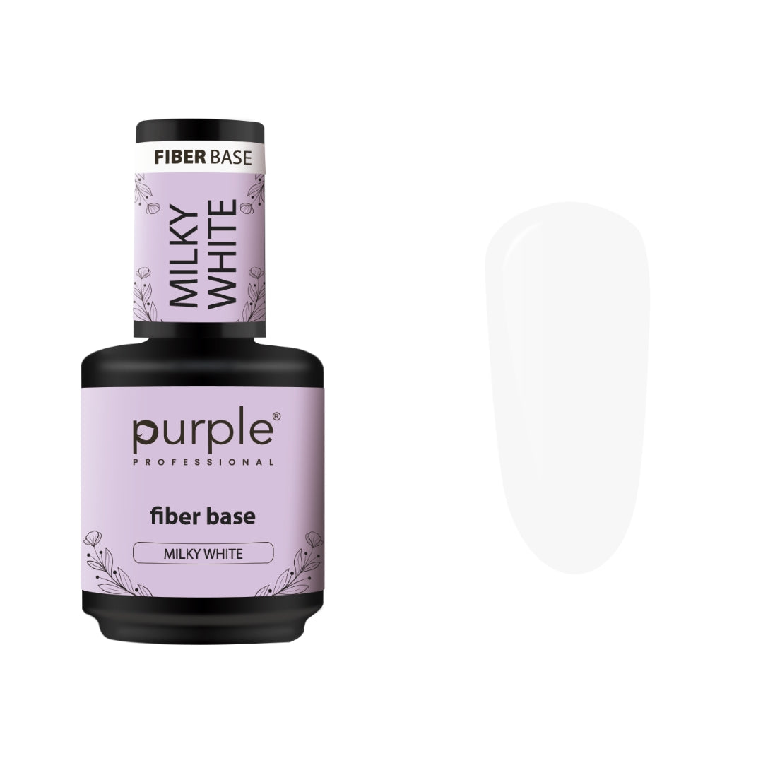 PURPLE - Fiber Base 15ml Milky White - P425
