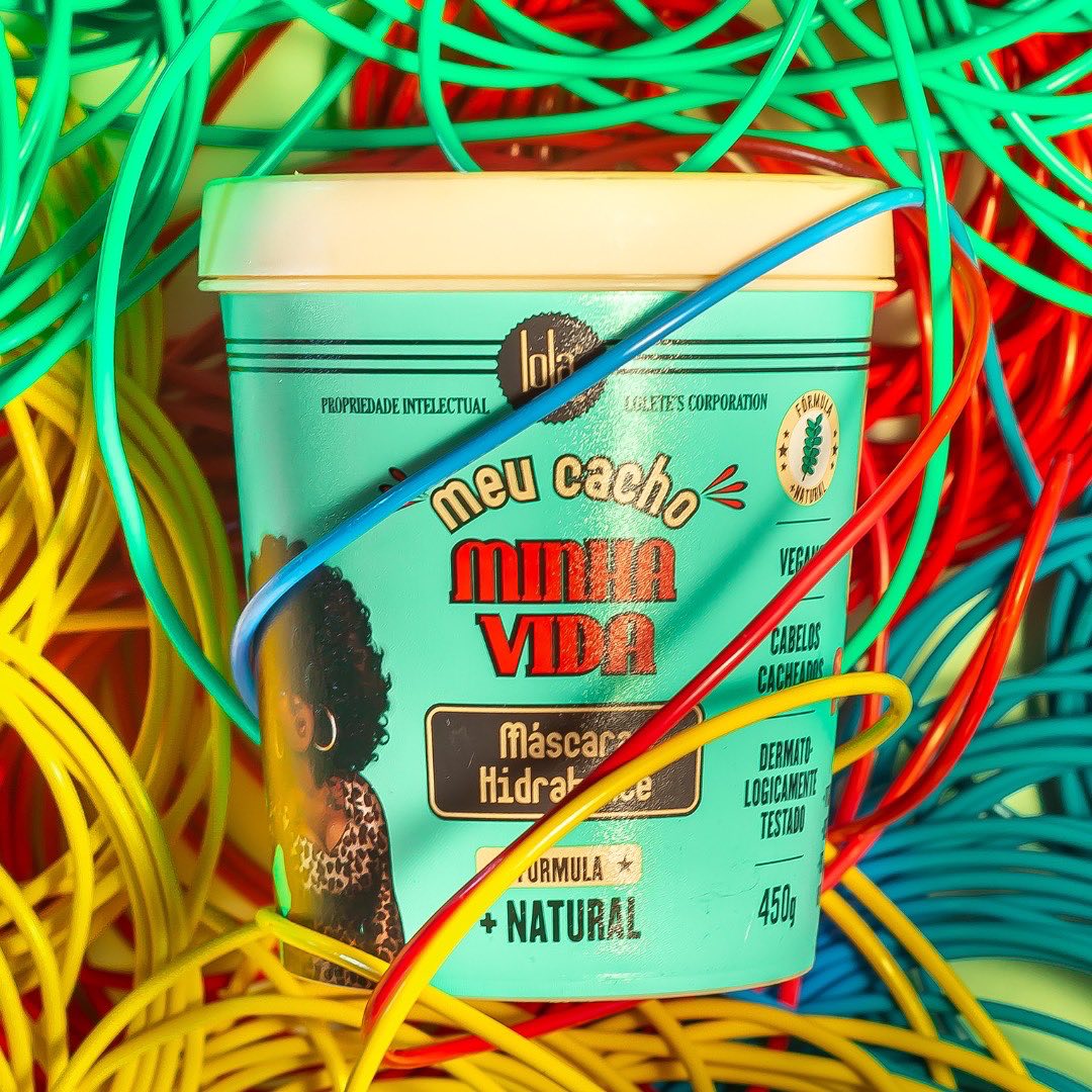 LOLA - KIT Meu Cacho Minha Vida - Shampoo 500ml + Máscara 450gr