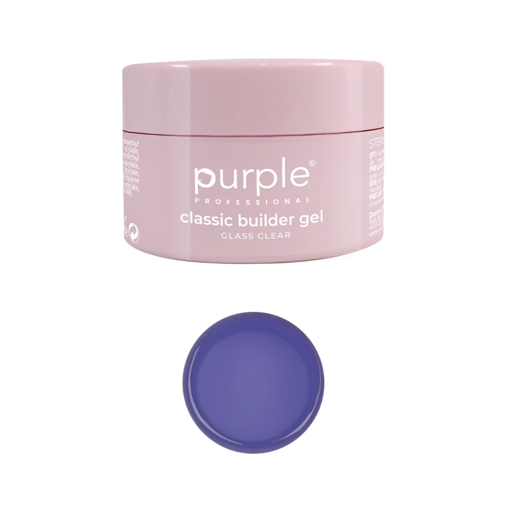 PURPLE - Gel de Construção Classic 50gr Glass Clear - P2716