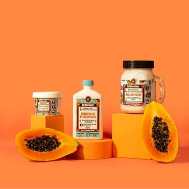 LOLA - Be(M)dita Ghee - Máscara Reconstrução Papaia e Queratina Vegetal 350gr