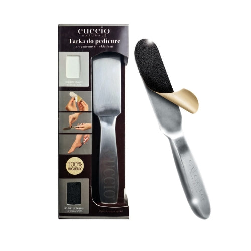 CUCCIO – Lima Stainless Steel Pedicure BLUE (inc. 15 Recargas de cada) (1236)