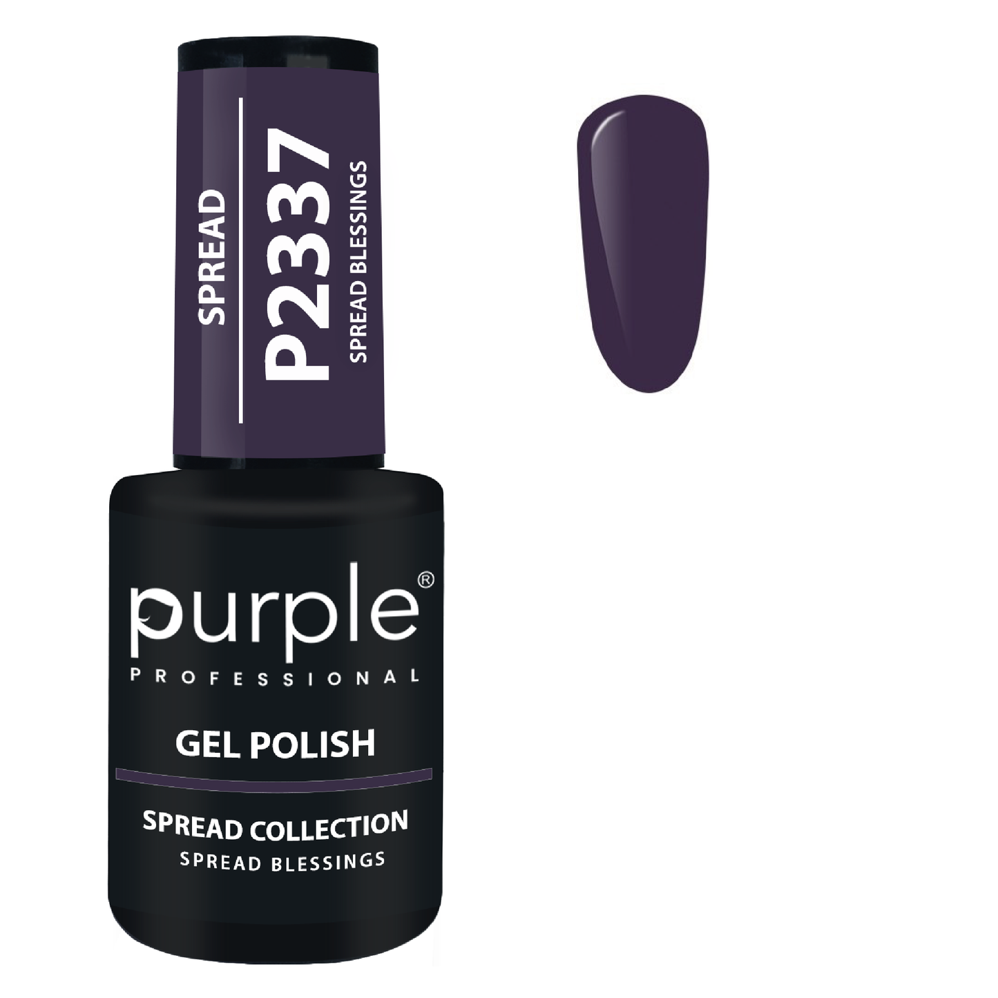 PURPLE - Verniz Gel Violetas 10ml Spread Blessings - P2337