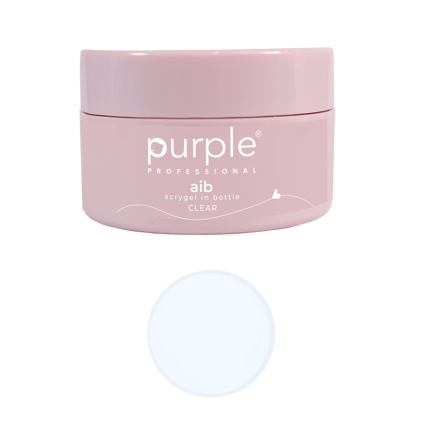 PURPLE - AIB - Acrygel In Bottle Clear 50ml - P372