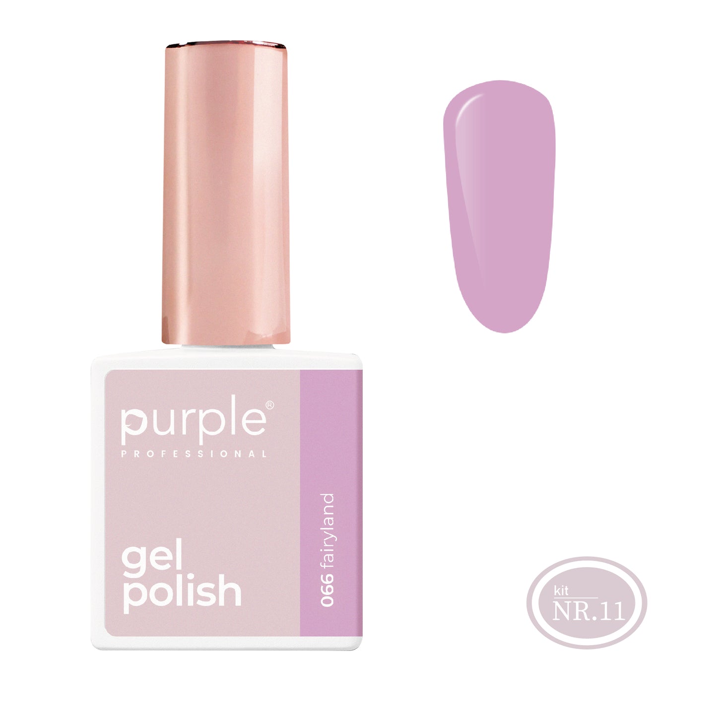 PURPLE - Violet Gel Nail Polish 10ml (New Packaging)