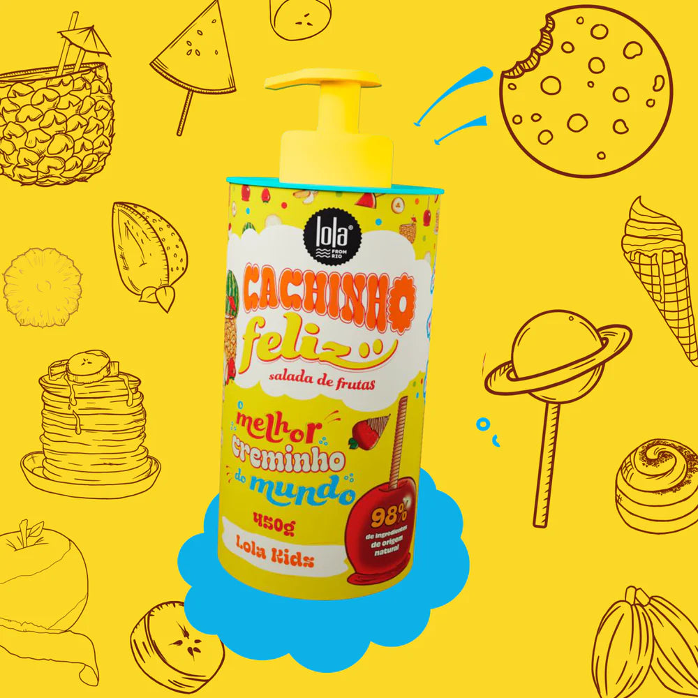 LOLA - Kit Cachinho - Shampoo Meu Cachinho + Cachinho Feliz Salada de Fruta