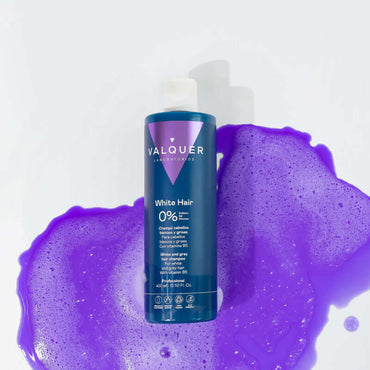 VALQUER - Shampoo 0% Cabelos Brancos e Cinza 400ml