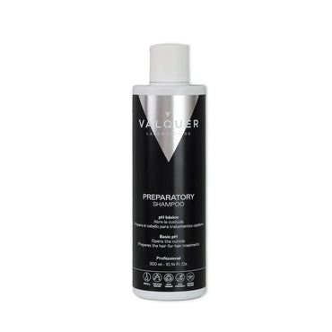 VALQUER - Shampoo Preparador Tratamentos, limpa e abre as cuticulas, 300ml