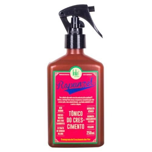 LOLA - Kit Rapunzel - Shampoo 250ml+ Tónico Crescimento 250ml + OFERTA Milk Spray 250ml