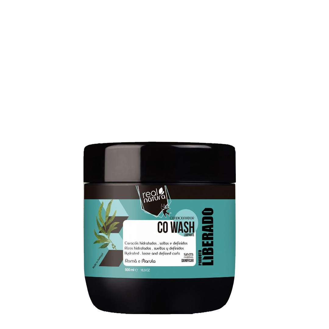 REAL NATURA - Condicionador Caracóis Definidos Liberado - Co-Wash 500ml