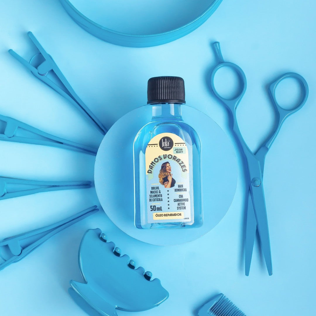 LOLA - Kit Danos Vorazes - Shampoo 250ml + Condicionador 250ml + Óleo 50ml