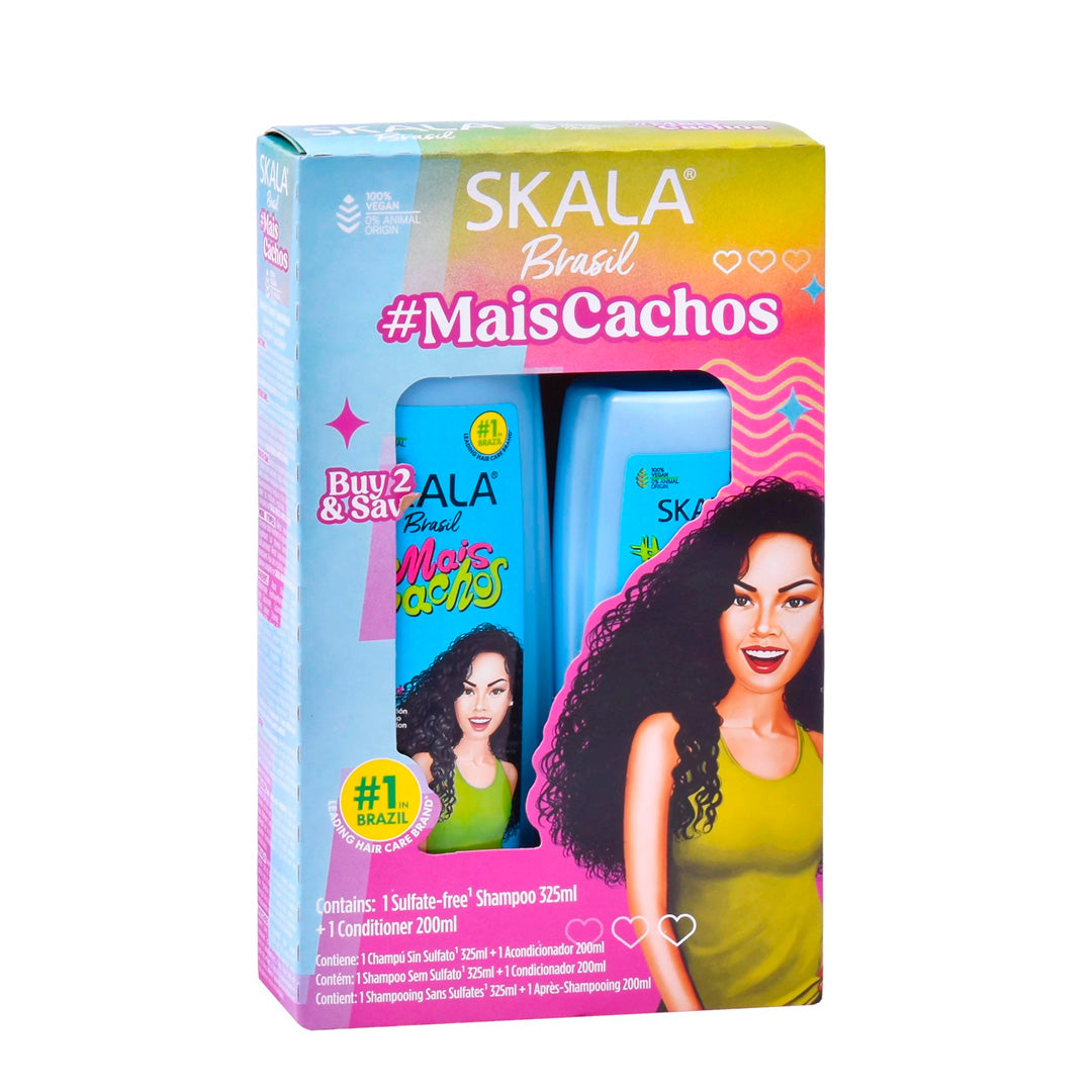 SKALA - KIT SH + COND MAISCACHOS 325/200ML