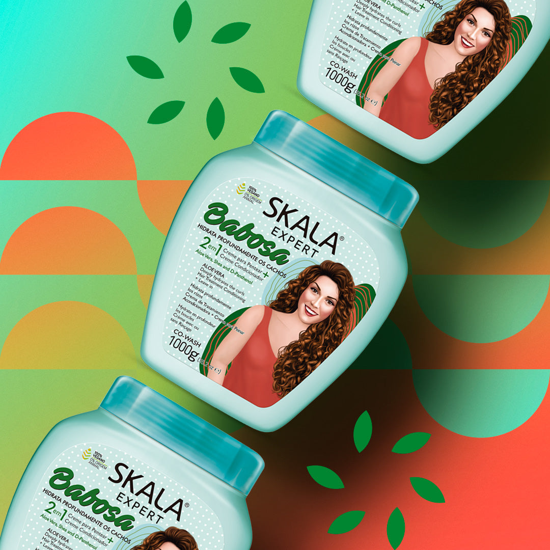 SKALA - KIT BABOSA Shampoo 325ml + Creme de Tratamento 1000g