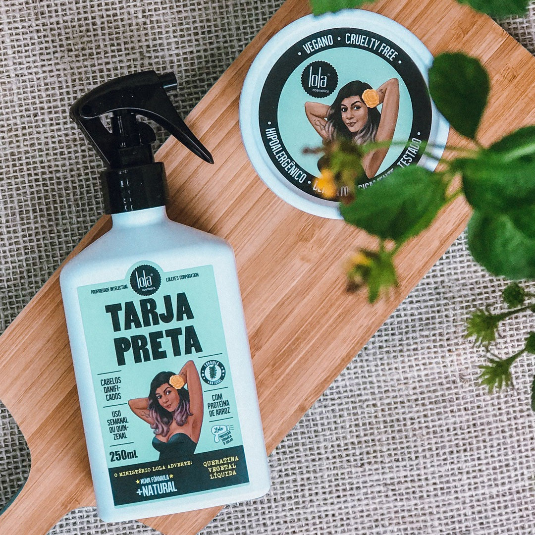 LOLA - Kit Tarja Preta - Spray 250ml + Máscara 230gr