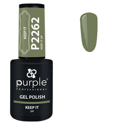 PURPLE - Verniz Gel Verdes 10ml Keep it up - P2262