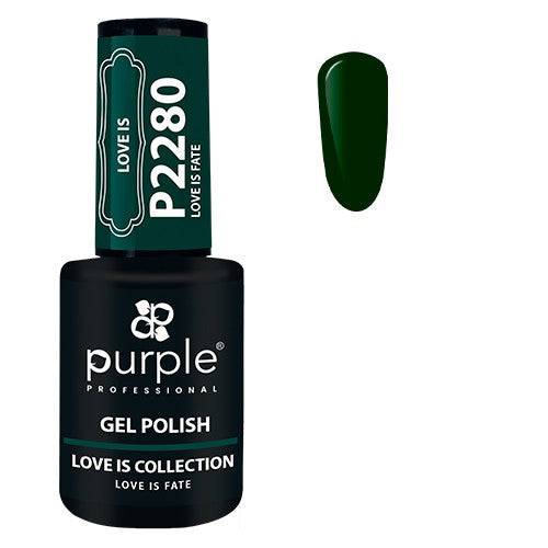 PURPLE - Verniz Gel Verdes 10ml Love Is - P2280