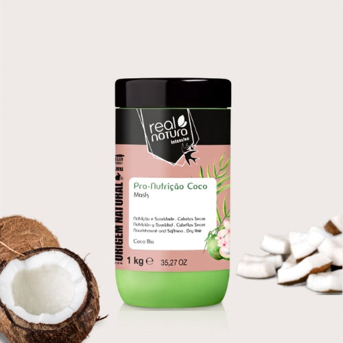 REAL NATURA - PRO-Nutrição Coco Máscara Sem Sal 1000ml