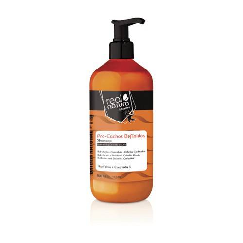 REAL NATURA - PRO-Cachos Definidos Shampoo Sem Sal 500ml