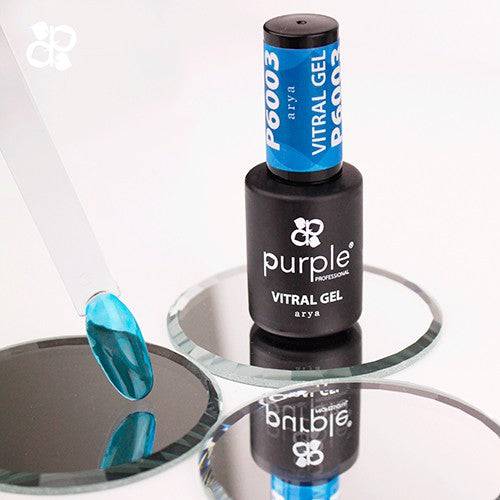 PURPLE - Verniz Gel Vitral 10ml Vitral Arya - P6003