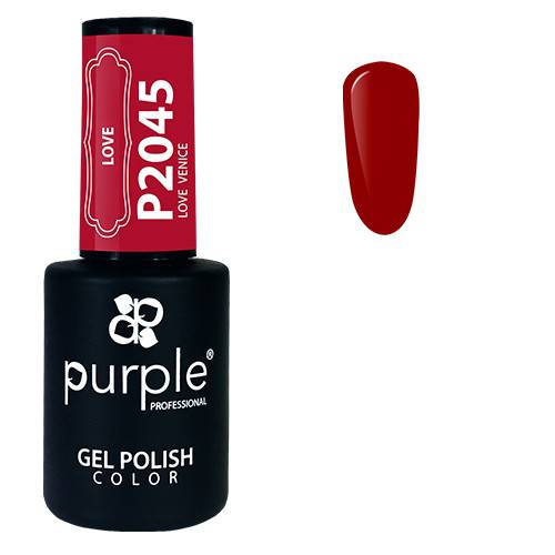 PURPLE - Verniz Gel Vermelhos 10ml Love Venice - P2045