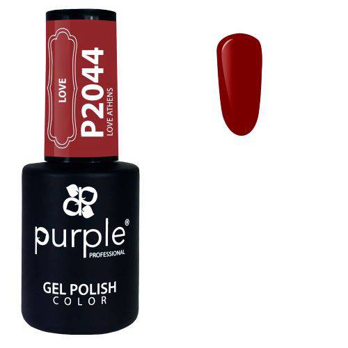 PURPLE - Verniz Gel Vermelhos 10ml Love Athens - P2044