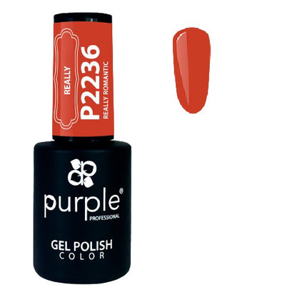 PURPLE - Verniz Gel Vermelhos 10ml Really Romantic - P2236