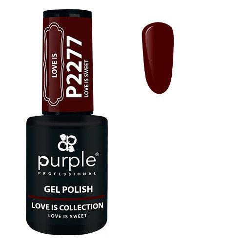 PURPLE - Verniz Gel Vermelhos 10ml Love Is - 2277