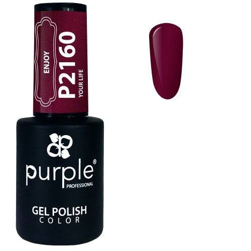 PURPLE - Verniz Gel Vermelhos 10ml Enjoy Your Life - P2160