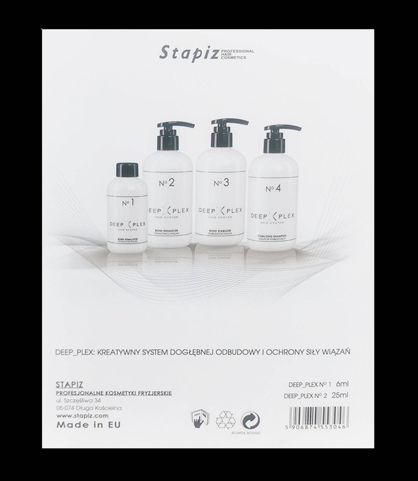 STAPIZ - Kit Saquetas Deep Plex No.1 (6ml)+ No.2 (25ml)