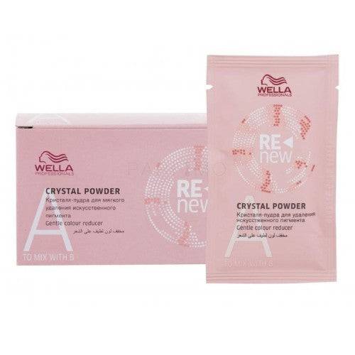 WELLA - Crystal Powder Renew- Limpeza de tom de Cor 5x9gr