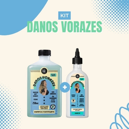 LOLA - Kit Danos Vorazes - Shampoo 250ml + Condicionador 250ml