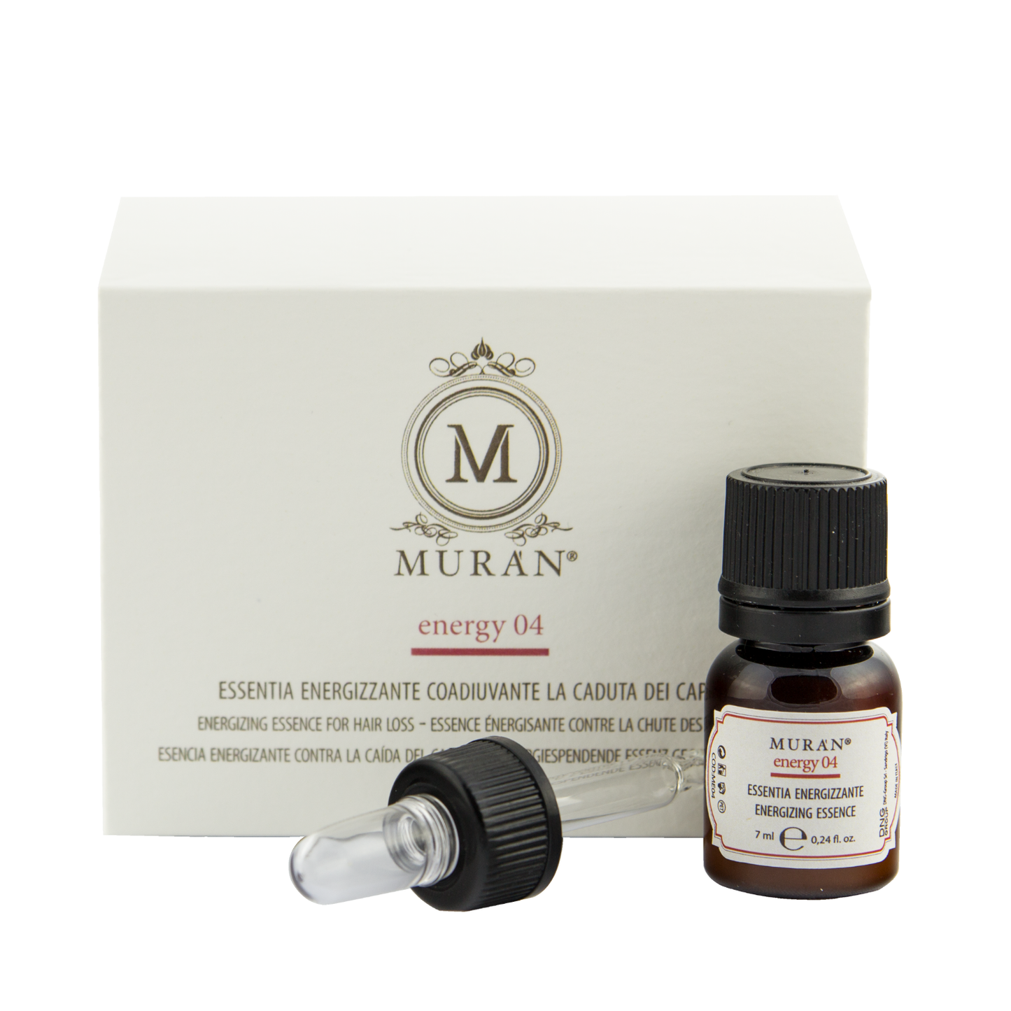 MURÀN – Ampolas Energy 04 Anti-Queda 7 x 7ml