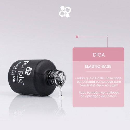 PURPLE - Elastic Base Clear 15ml - P1454