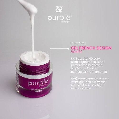 PURPLE - Gel de Construção French Design 15gr - P1571