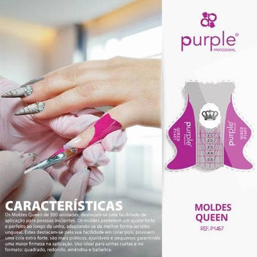 PURPLE - Moldes Queen 500 Pçs - P1467