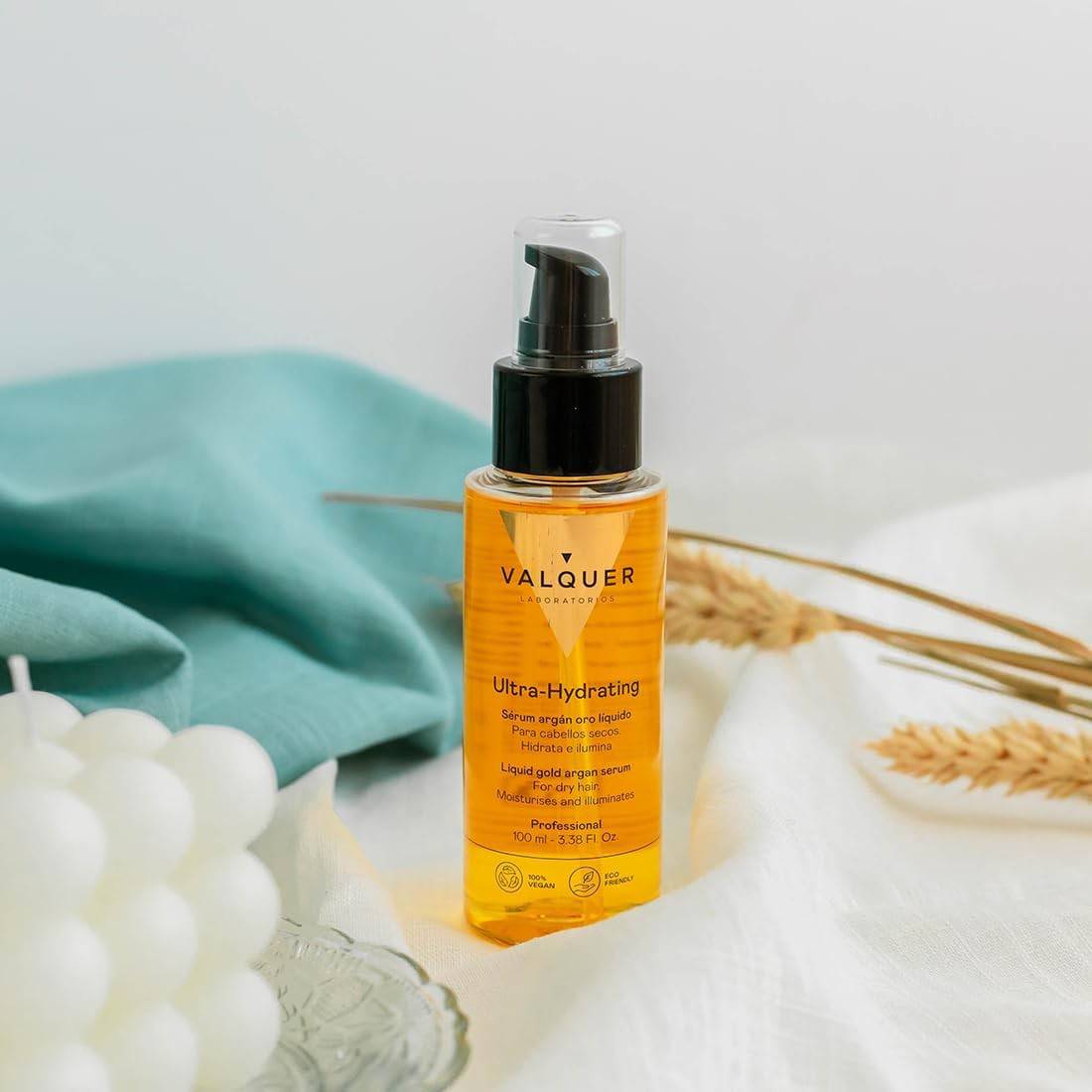 VALQUER - Sérum Argão ORO LIQUIDO, Hidrata e Ilumina, 100ml