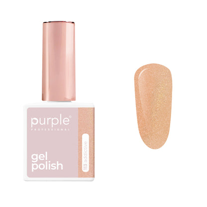 PURPLE - Glitter Gel Polish 10ml (New Packaging)