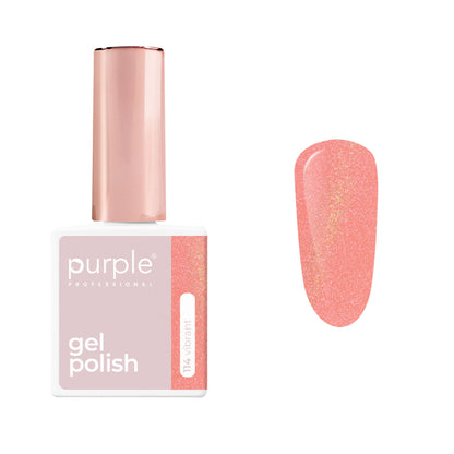 PURPLE - Glitter Gel Polish 10ml (New Packaging)