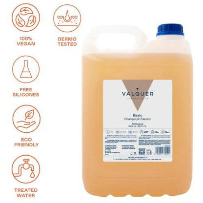 VALQUER – Shampoo pH Neutro, Revitalizante c/ Brilho, Pro-Vitamina B5 5000ml