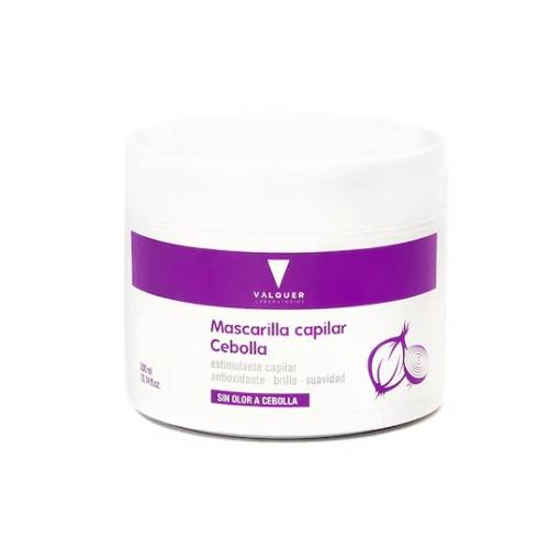 VALQUER - Máscara de Cebola, Anti-Oxidante p/ Cabelos Oleosos, 300ml