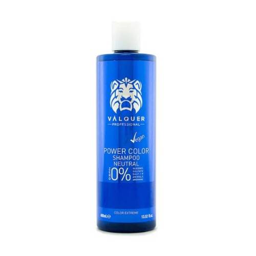 VALQUER - Shampoo 0% Power Color Vegan 400ml AZUL