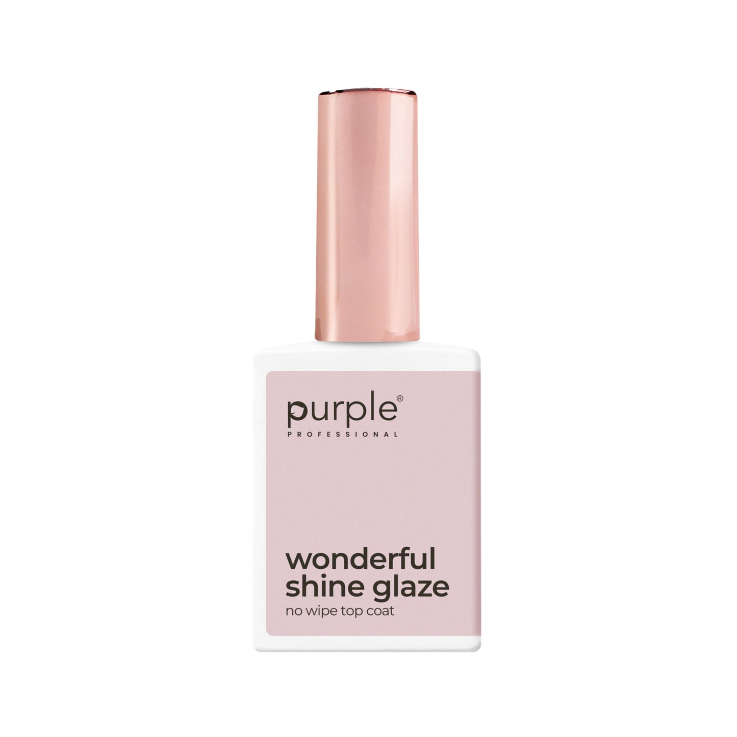 PURPLE - Wonderful Shine No Wipe Top Coat 15ml - P2464