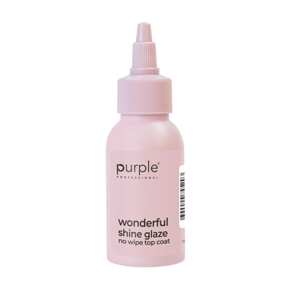 PURPLE - Wonderful Shine No Glaze Top Coat Sem Goma 60ml - P2465