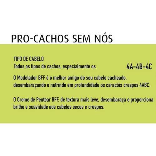 REAL NATURA - Pro-Cachos Sem Nós - Modelador BFF 500ml