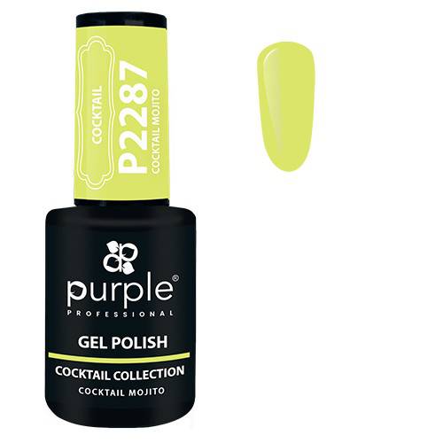 PURPLE - Verniz Gel Verdes 10ml Cocktail Mojito - P2287